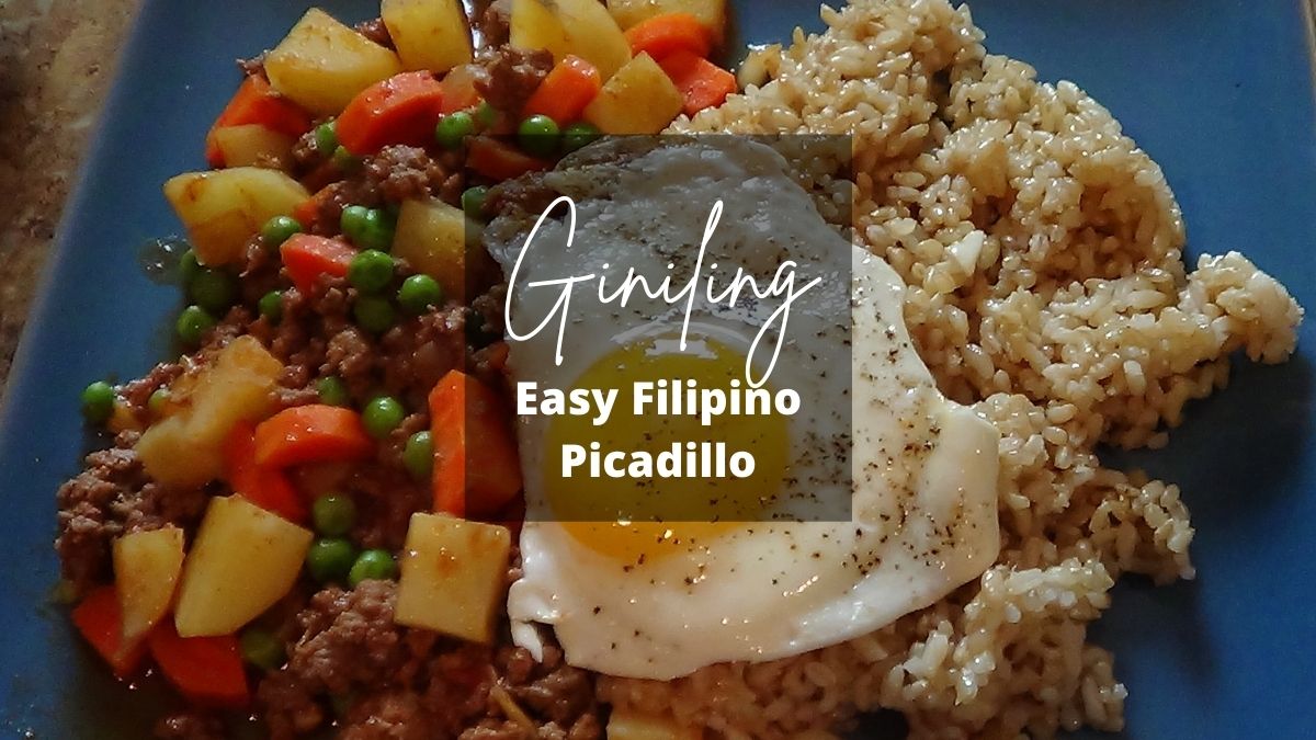 Beef Giniling (Filipino Picadillo)