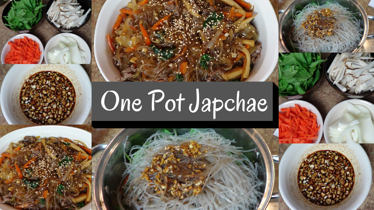 Easiest one pot Japchae