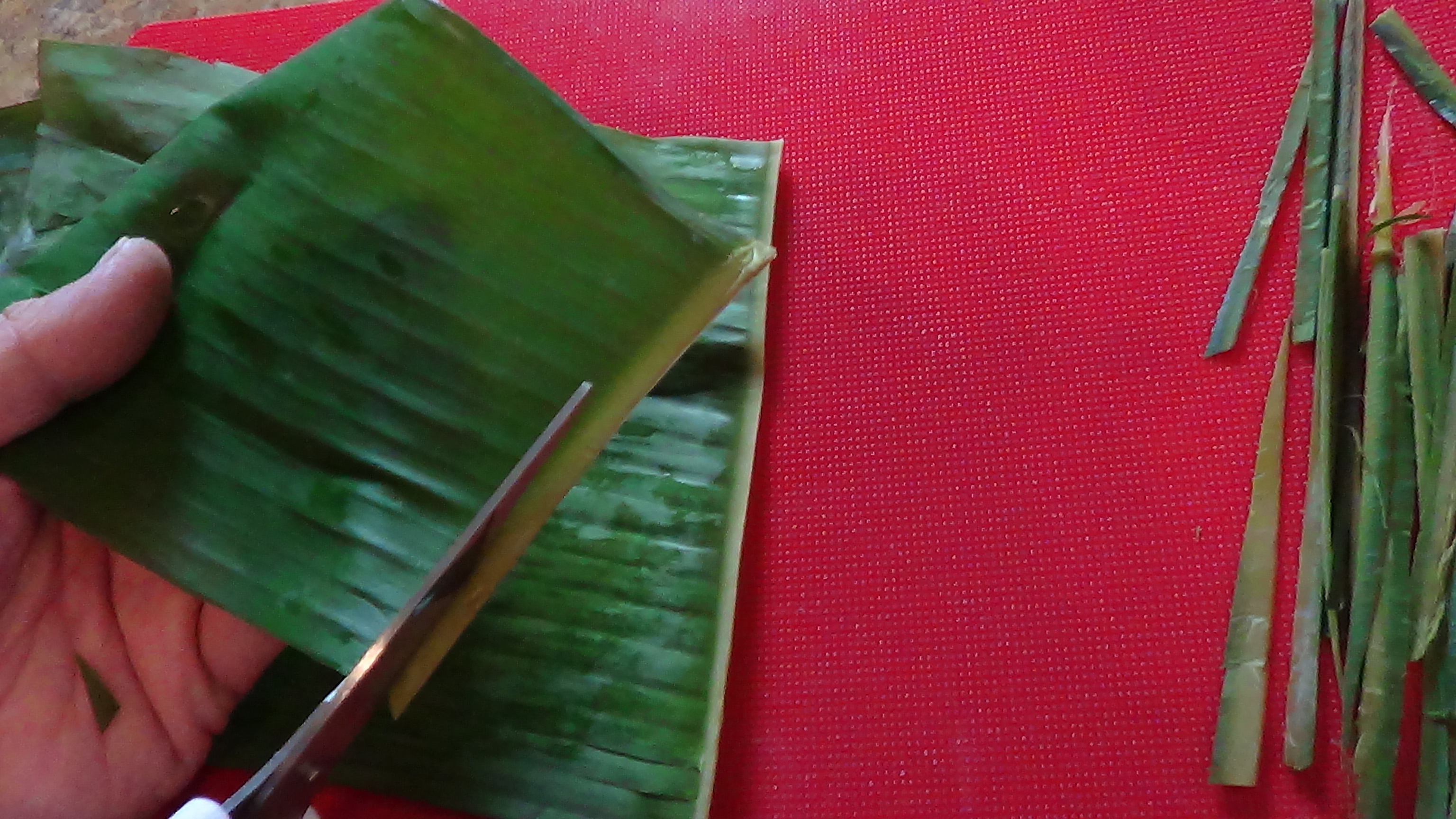 No Bamboo Puto Bumbong: Cutting the Midrib