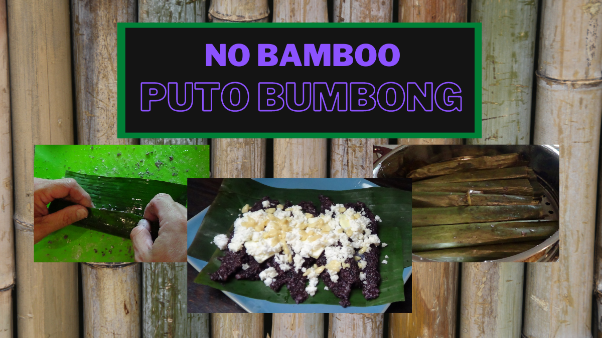 No Bamboo Puto Bumbong