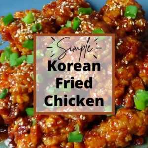 Simple Korean Fried Chicken